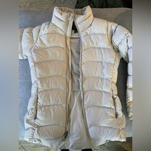 Mountain hardware faux fur lined down puffer